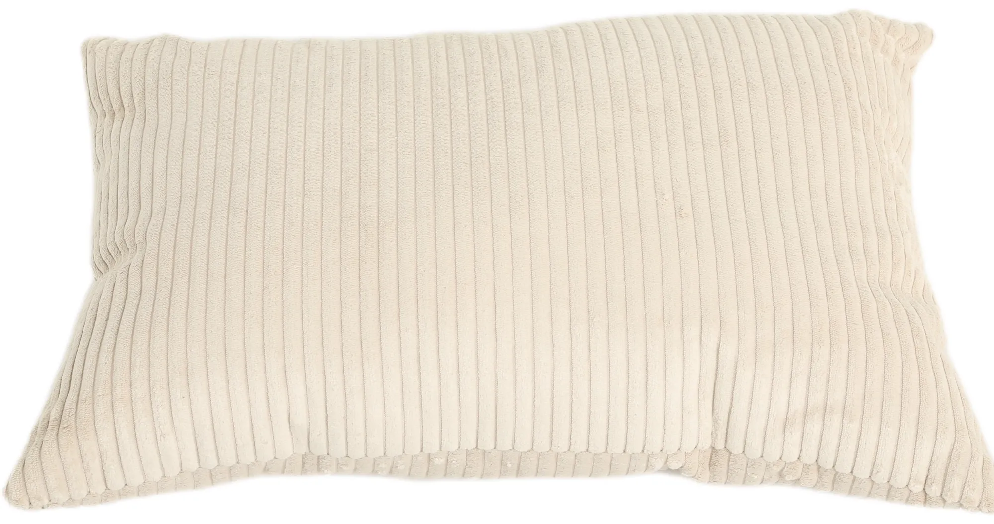 Homeville Pude fløjl beige 60x40cm