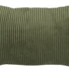 Homeville Pude fløjl grøn 60x40cm