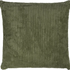 Homeville Pude fløjl mørkegrøn 50x50cm