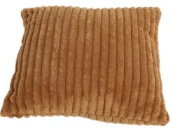 Homeville Pude imiteret pels brun 50x50cm