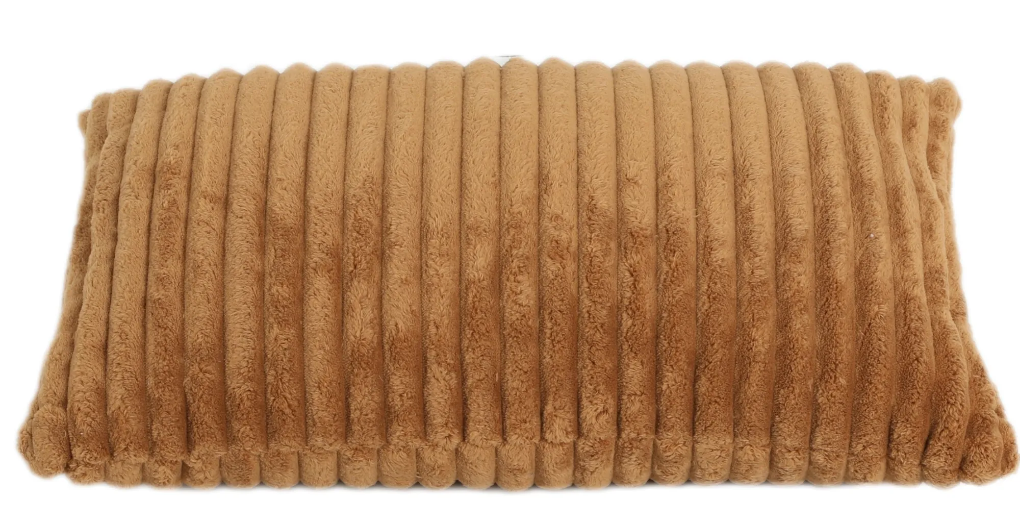 Homeville Pude imiteret pels brun 60x40cm