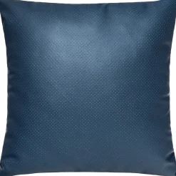 Homeville Pude læder blå 38x38cm