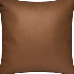 Homeville Pude læder brun 38x38cm