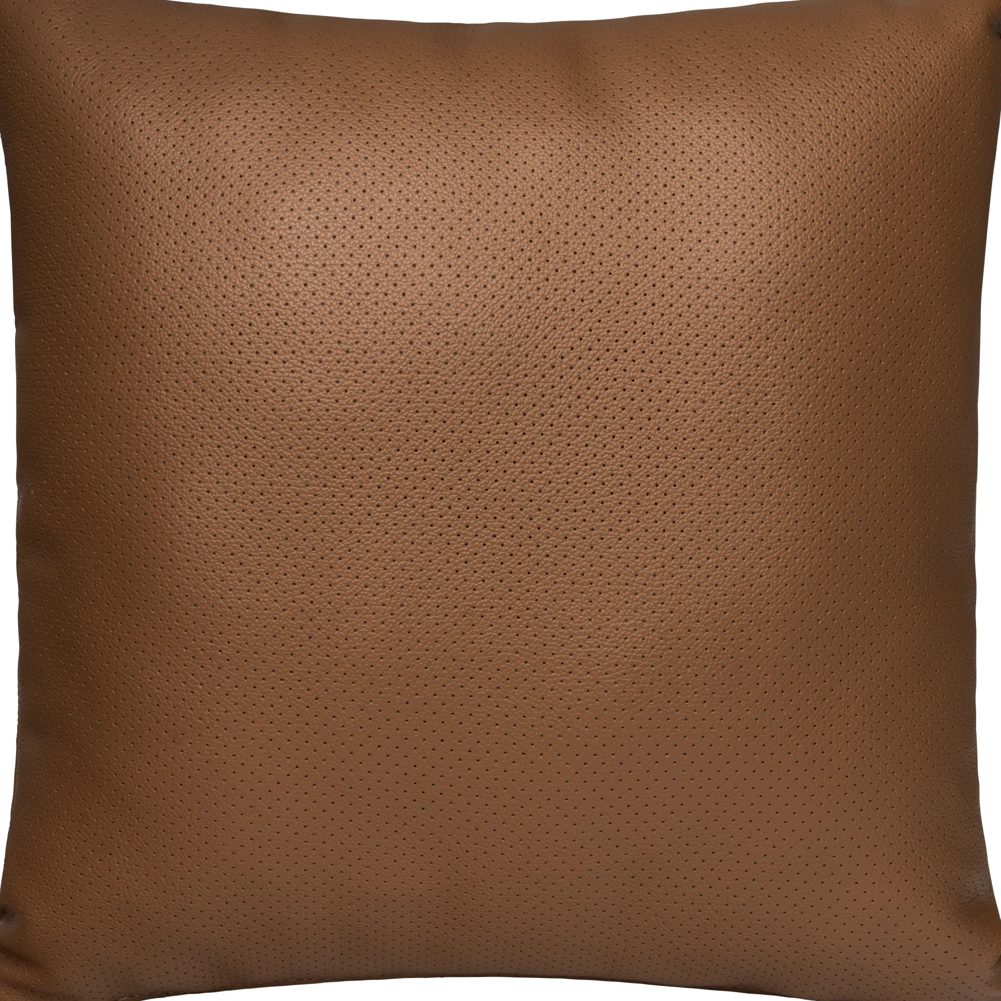 Homeville Pude læder brun 38x38cm