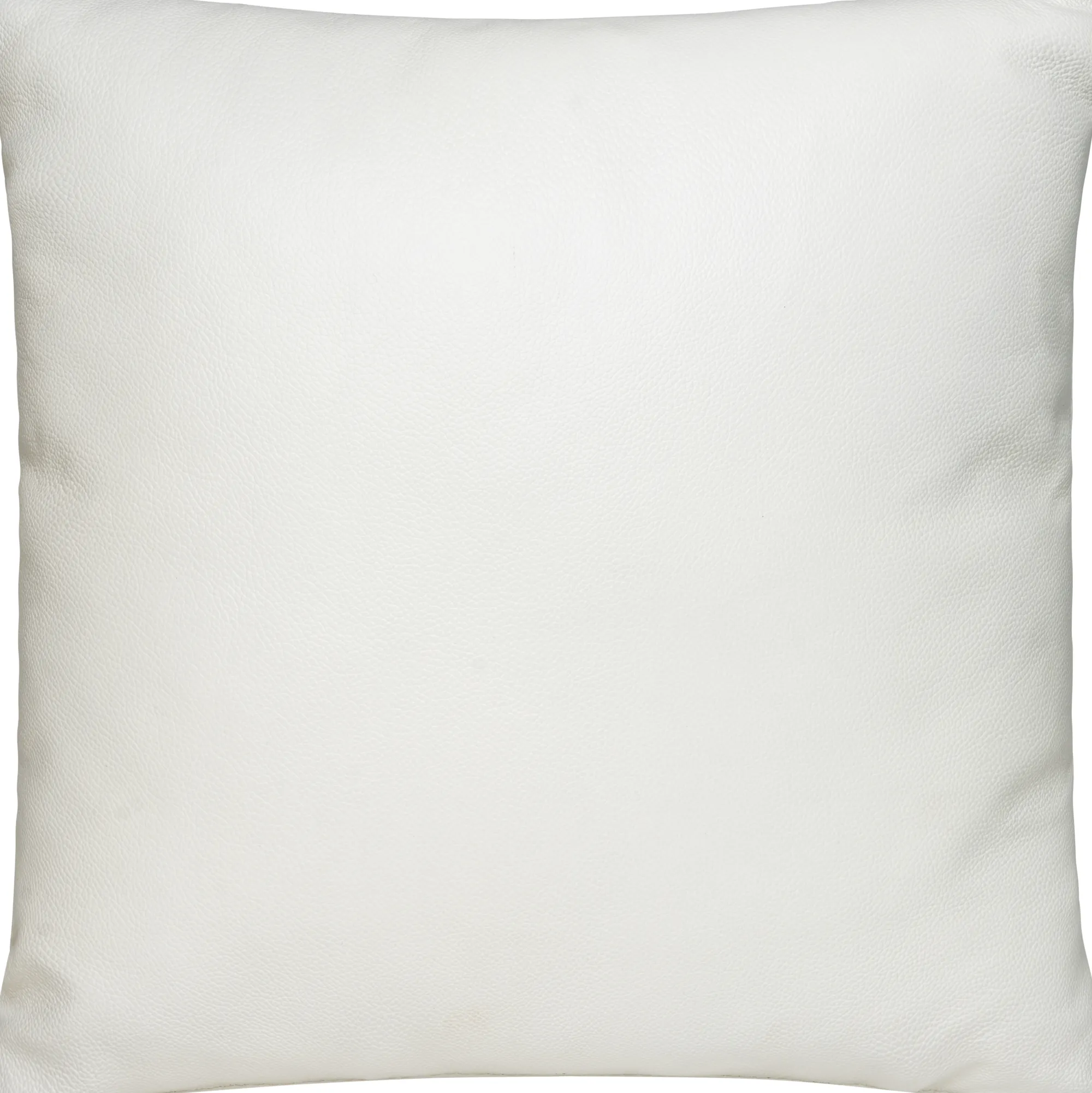 Homeville Pude læder creme 38x38cm
