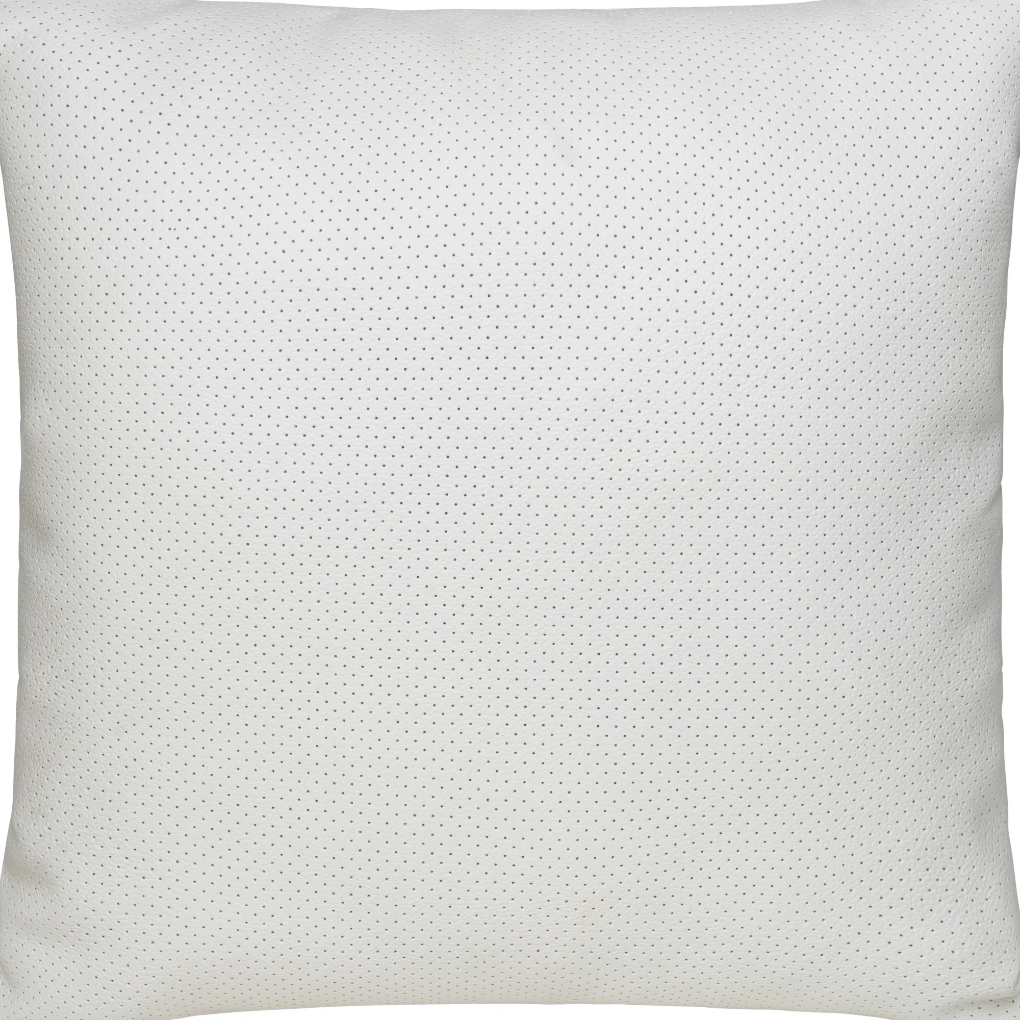 Homeville Pude læder creme 38x38cm
