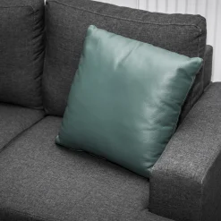 Homeville Pude læder mintgrøn 38x38cm