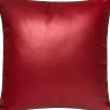 Homeville Pude læder rød 38x38cm
