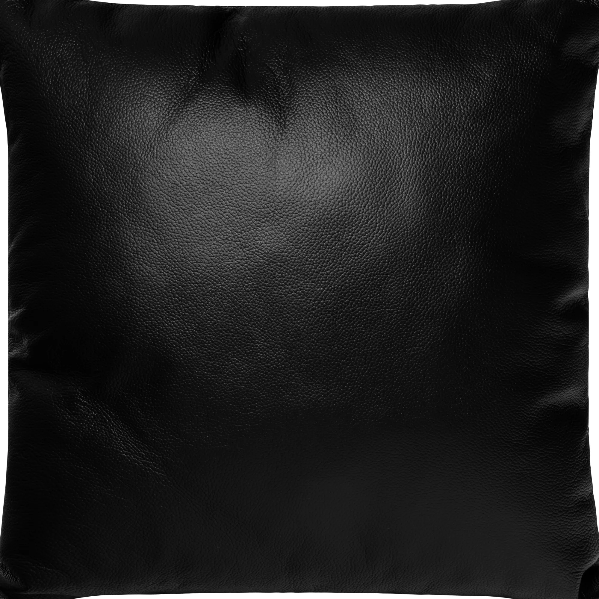 Homeville Pude læder sort 38x38cm