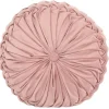 Homeville Pude rund velour rosa