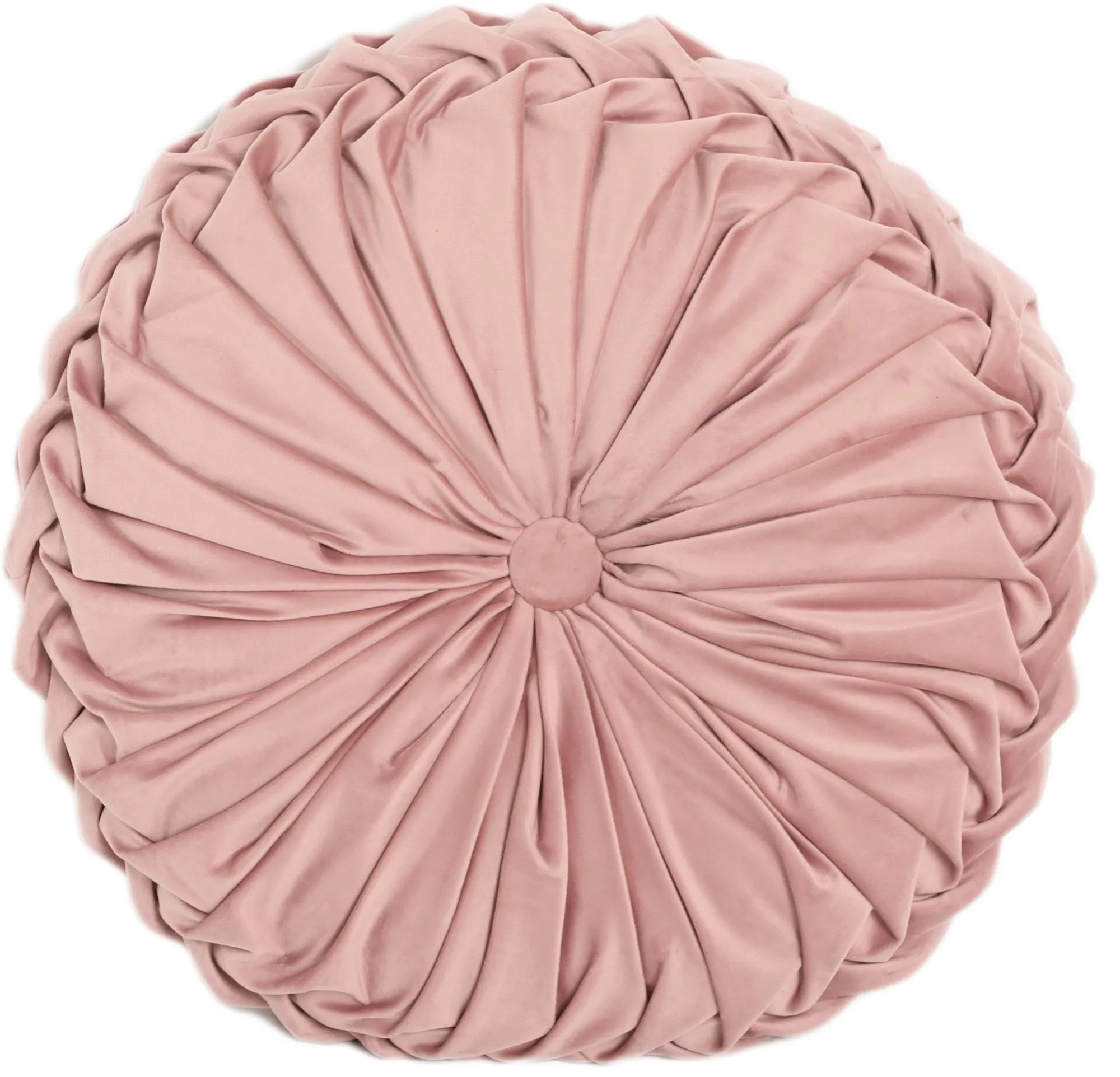 Homeville Pude rund velour rosa