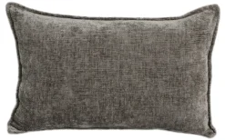 Homeville Pude velour grå 60x40cm