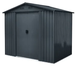 Workmann Redskabsskur stål antracit 4.1m2