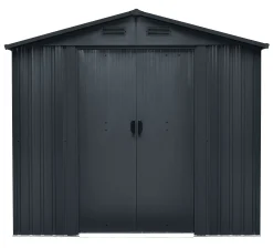 Workmann Redskabsskur stål antracit 4.1m2