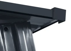Workmann Redskabsskur stål antracit 4.1m2