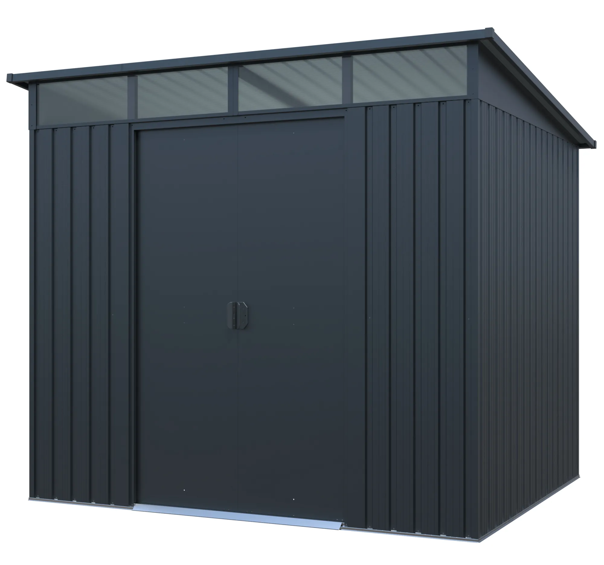 Workmann Redskabsskur stål antracit 4.5m2