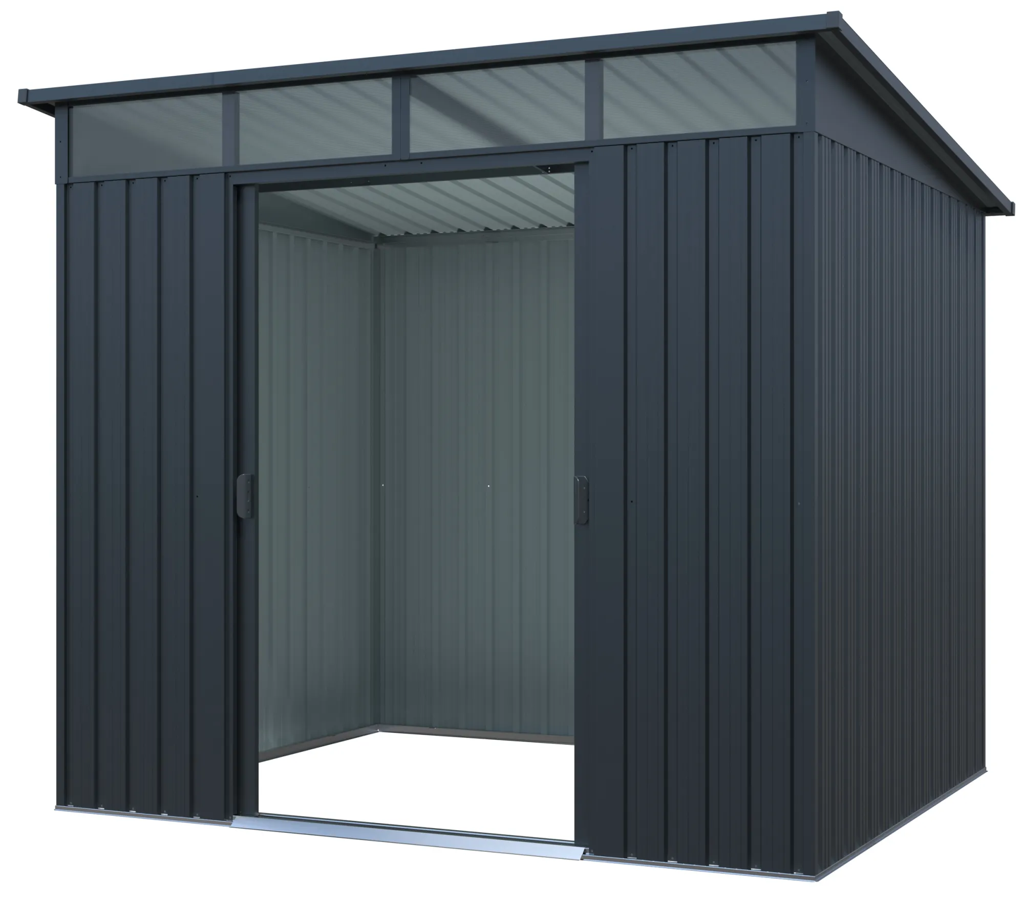 Workmann Redskabsskur stål antracit 4.5m2
