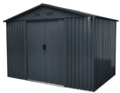 Workmann Redskabsskur stål antracit 7.2m2