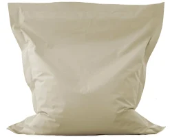 Homeville Rektangulær sækkestol stof beige