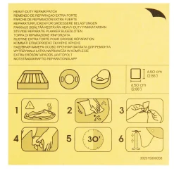 Bestway Reparationslapper til pool 6,5x6,5cm
