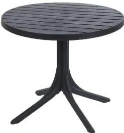 Homeville Rundt havebord sort ø90cm