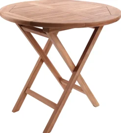 Moreland Rundt havebord teaktræ ø80cm