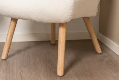 Homeville Saga teddy hvid