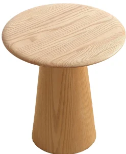Homeville Saline sidebord træ natur ø45cm