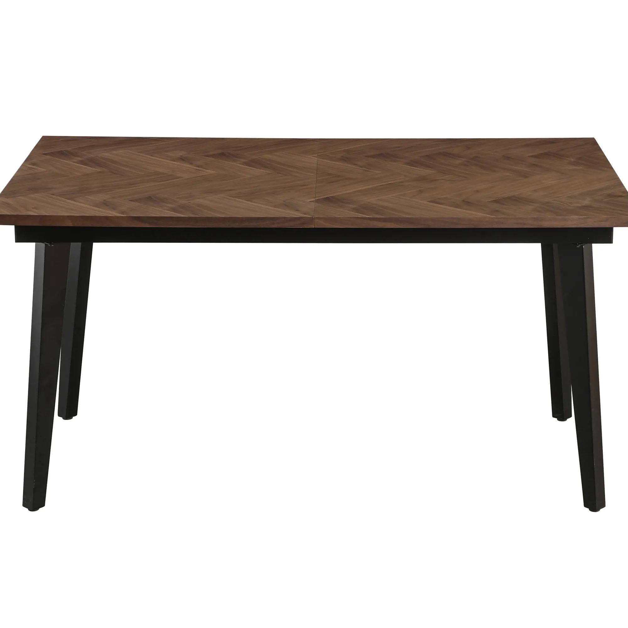 Homeville San Marino sildeben med skråben 240x90x76cm mørkebrun/sort