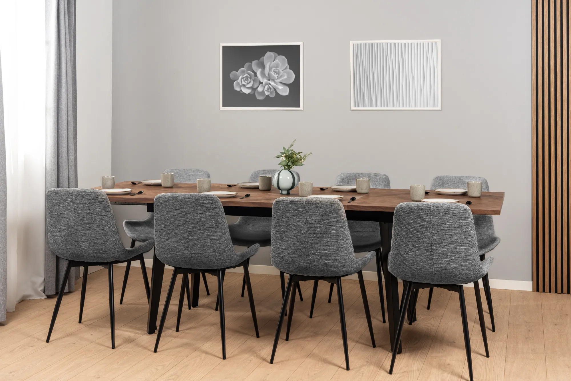 Homeville San Marino sildeben med skråben 240x90x76cm mørkebrun/sort