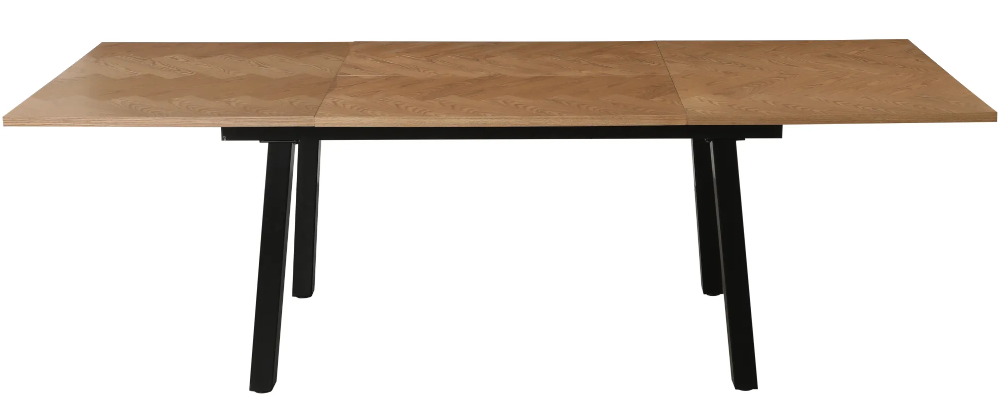 Homeville San Marino sildeben med stjernestel 240x90x76 natur/sort