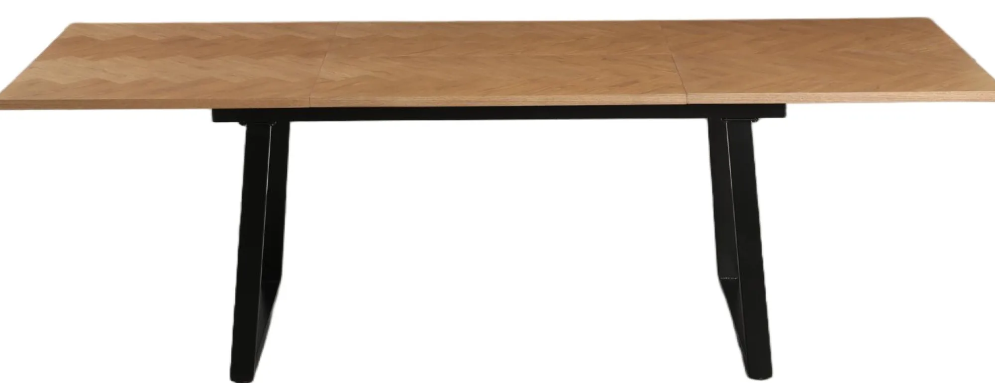 Homeville San Marino sildeben 240x90x76cm natur/sort