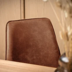 Homeville Sanne med drejefunktion cowboystof cognac