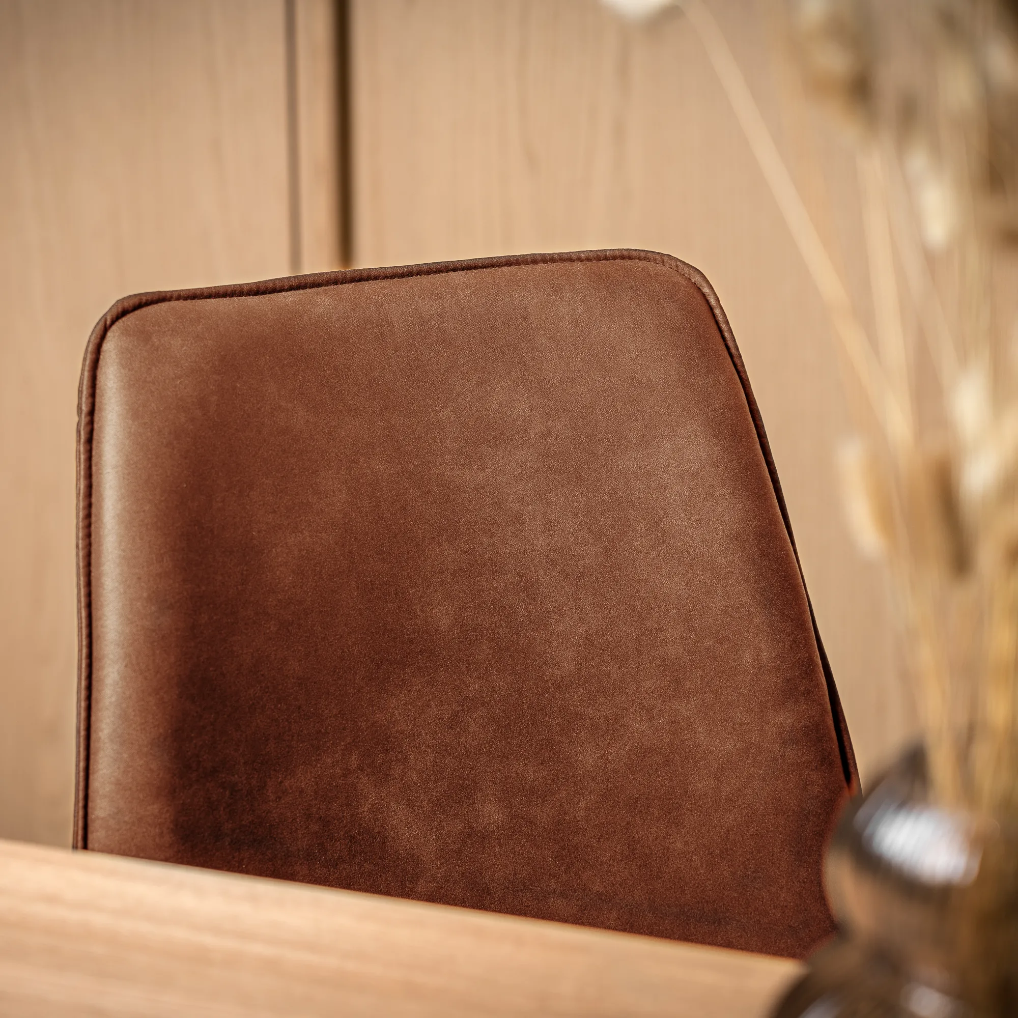 Homeville Sanne med drejefunktion cowboystof cognac