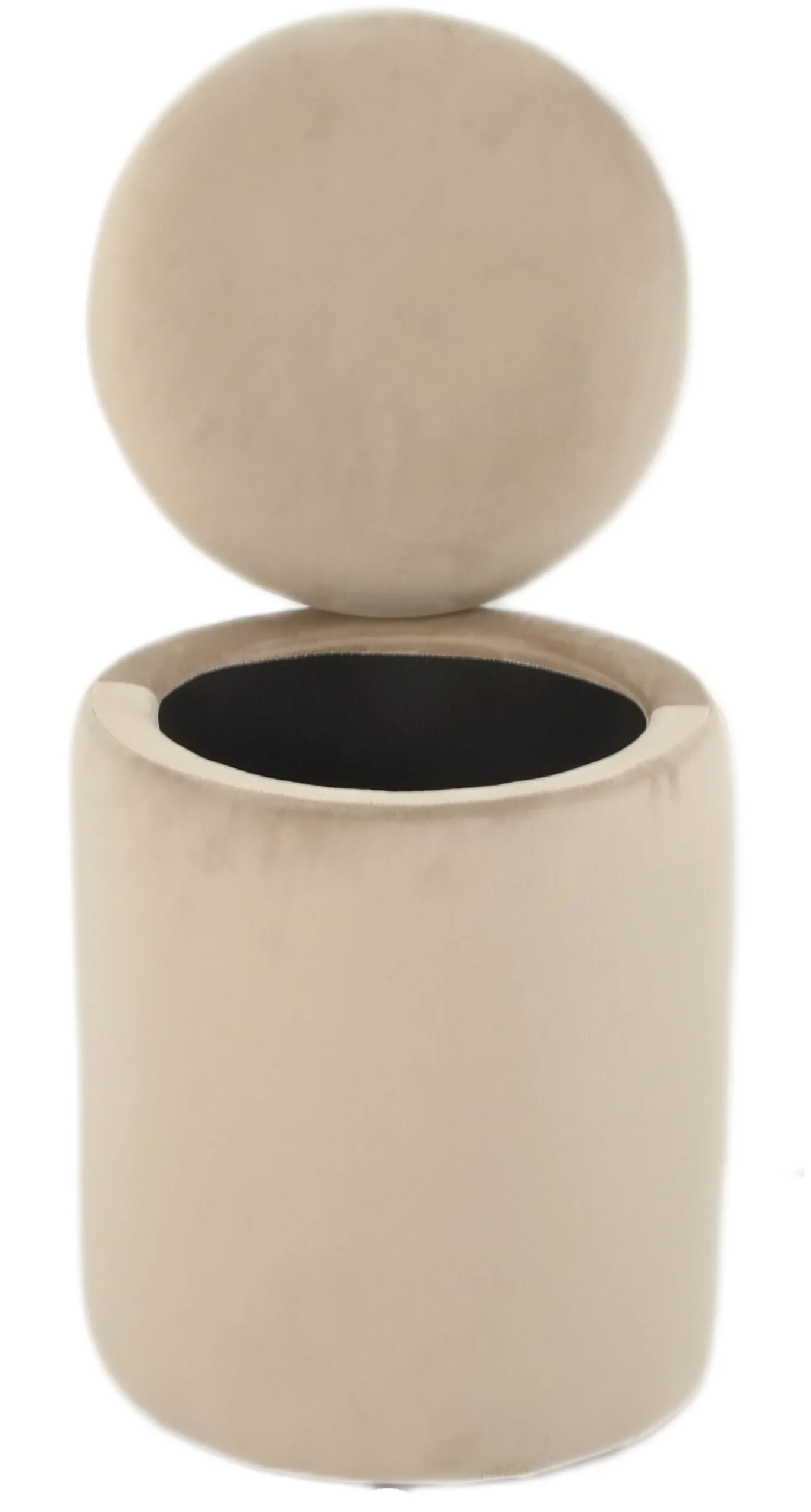 Homeville Sarda med opbevaring velour beige
