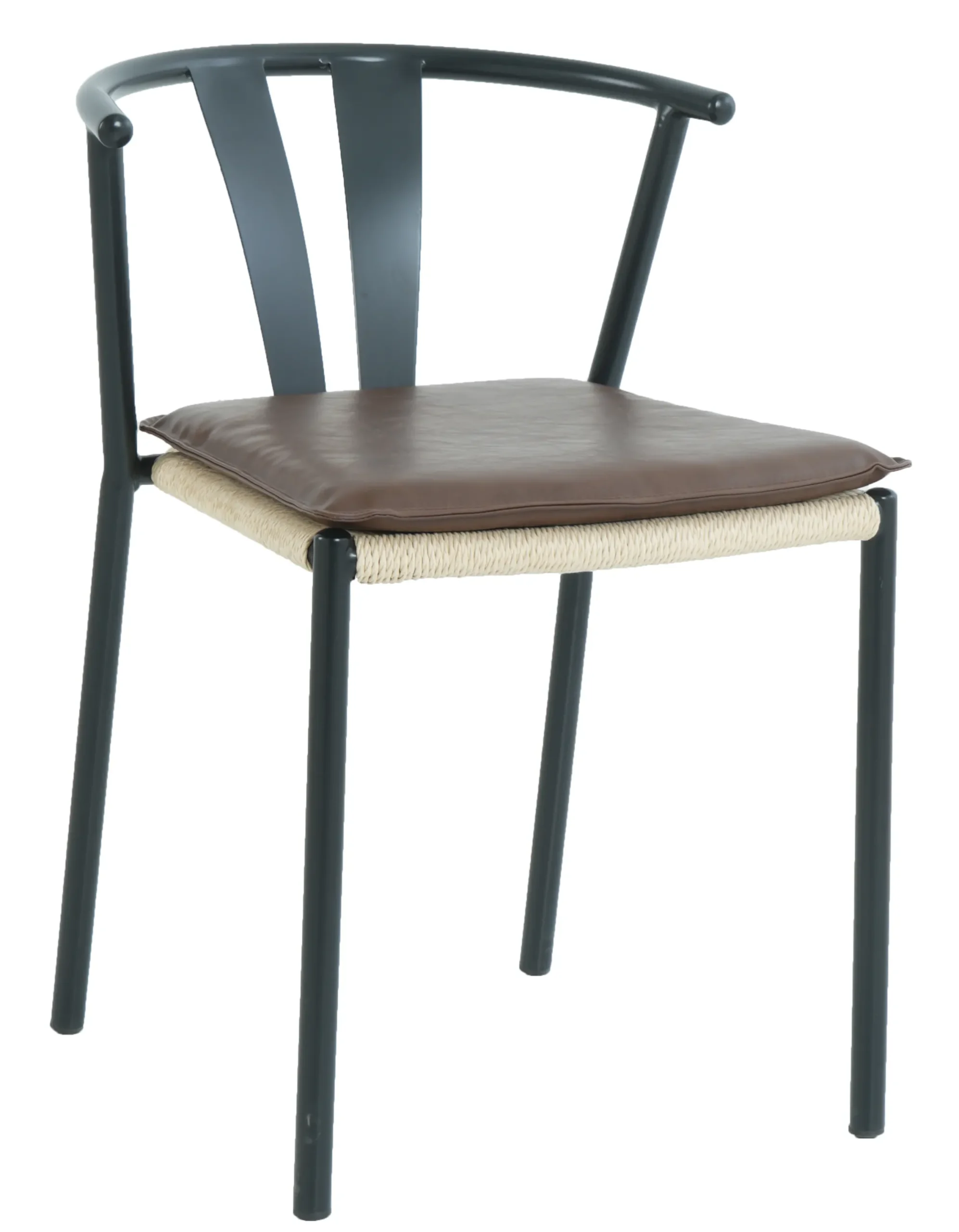 Homeville Sædehynde kunstlæder brun 37x45x3,5cm
