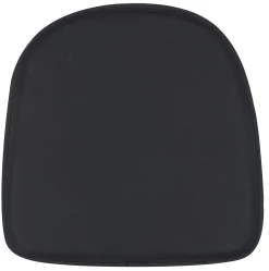 Homeville Sædehynde med magnet kunstlæder sort 31,5x31,5cm