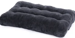 Homeville Siddehynde fløjl antracit 120x80x15cm