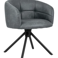 Homeville Silje med drejefunktion suede grå
