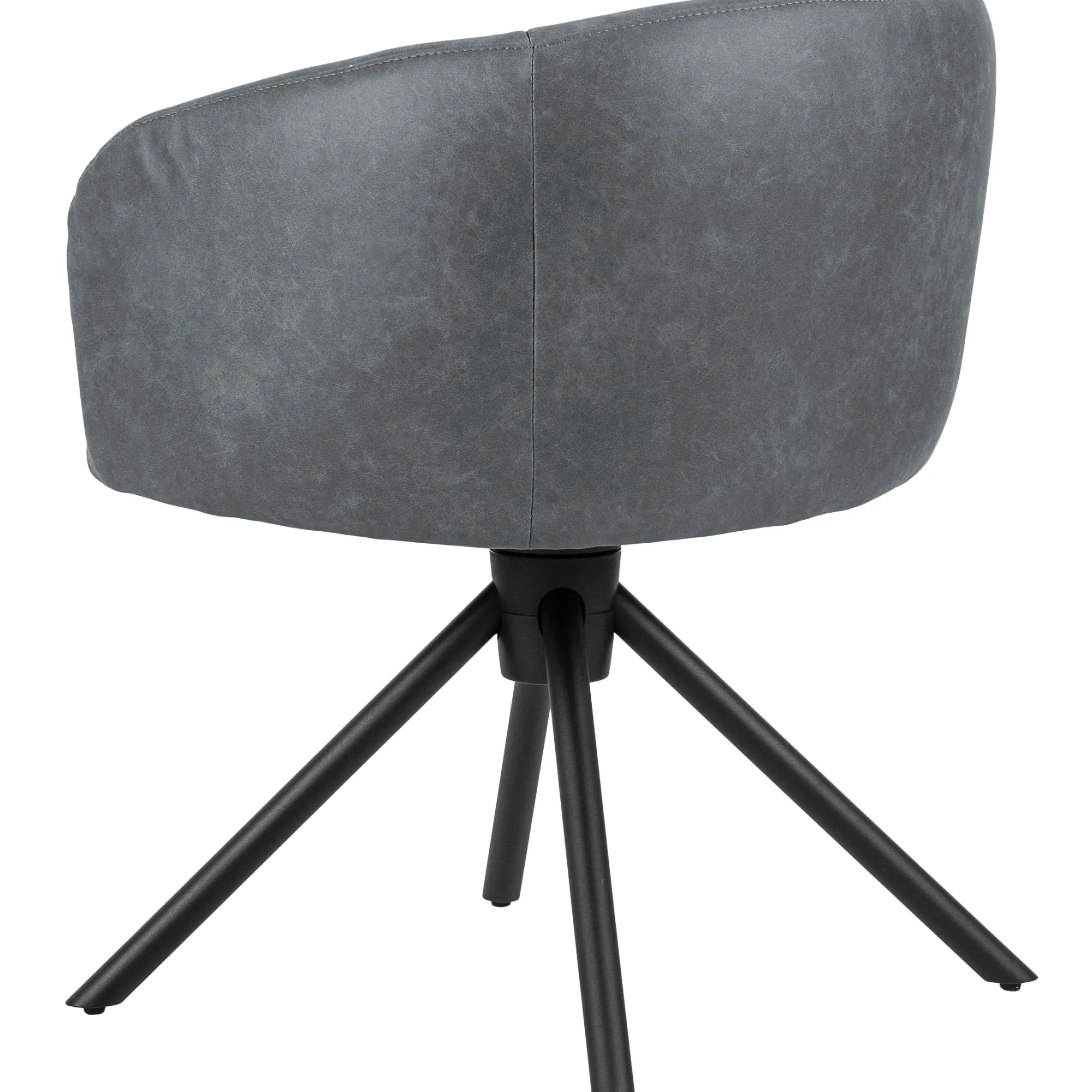 Homeville Silje med drejefunktion suede grå