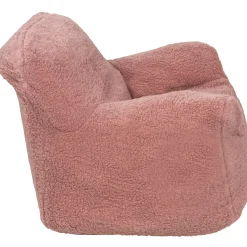 Homeville Sækkestol teddy rosa