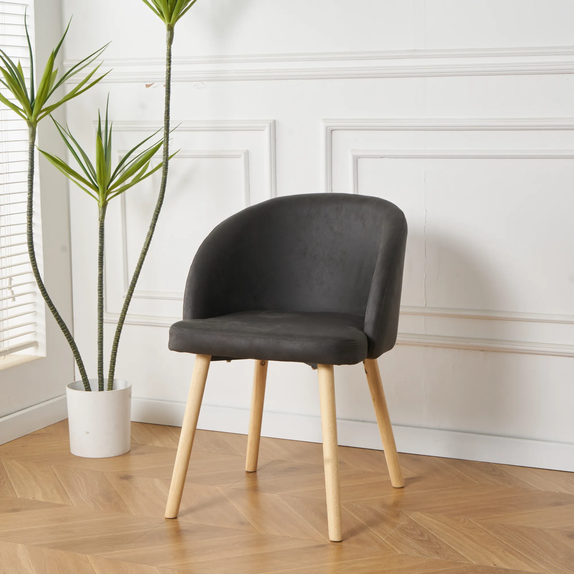 Homeville Sofia suede sort