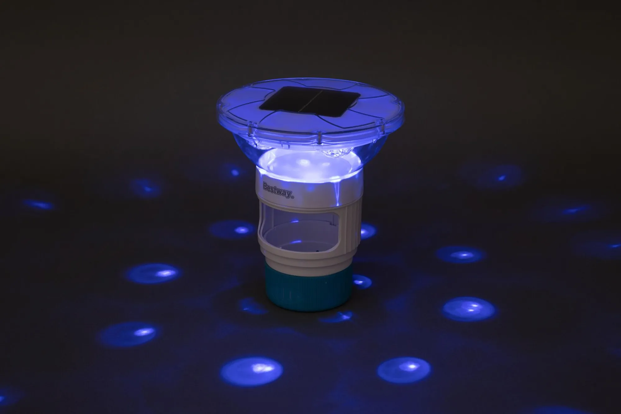 Bestway SolarGlow LED kemikaliedispenser