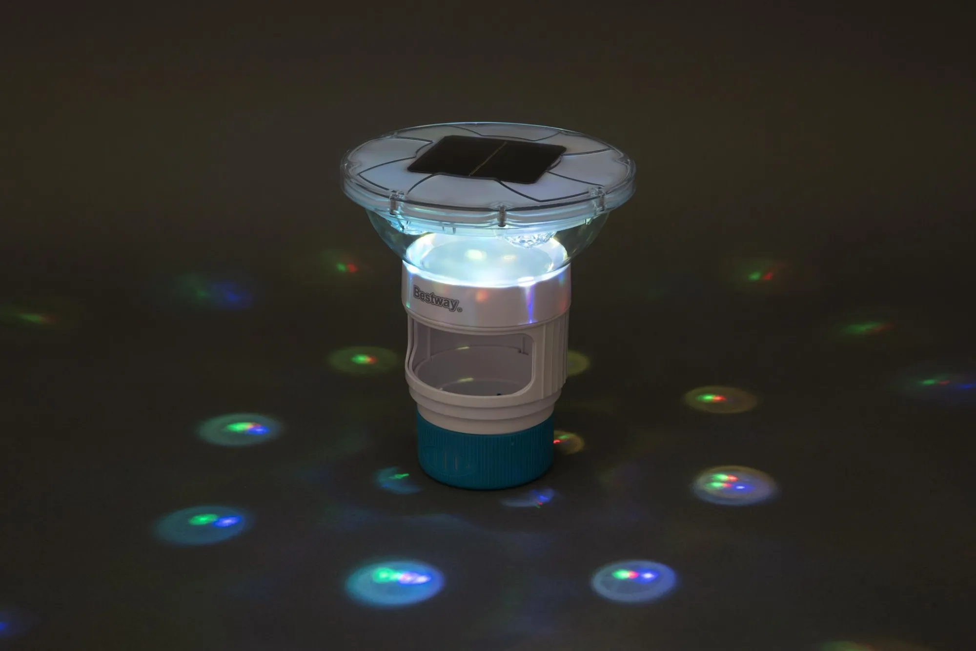 Bestway SolarGlow LED kemikaliedispenser