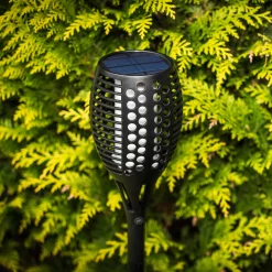 Moreland Solcelle fakkel 96 LED flerfarvet
