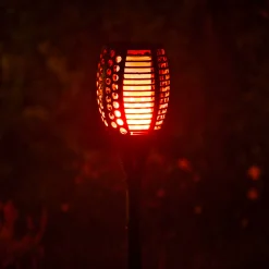 Moreland Solcelle fakkel 96 LED flerfarvet