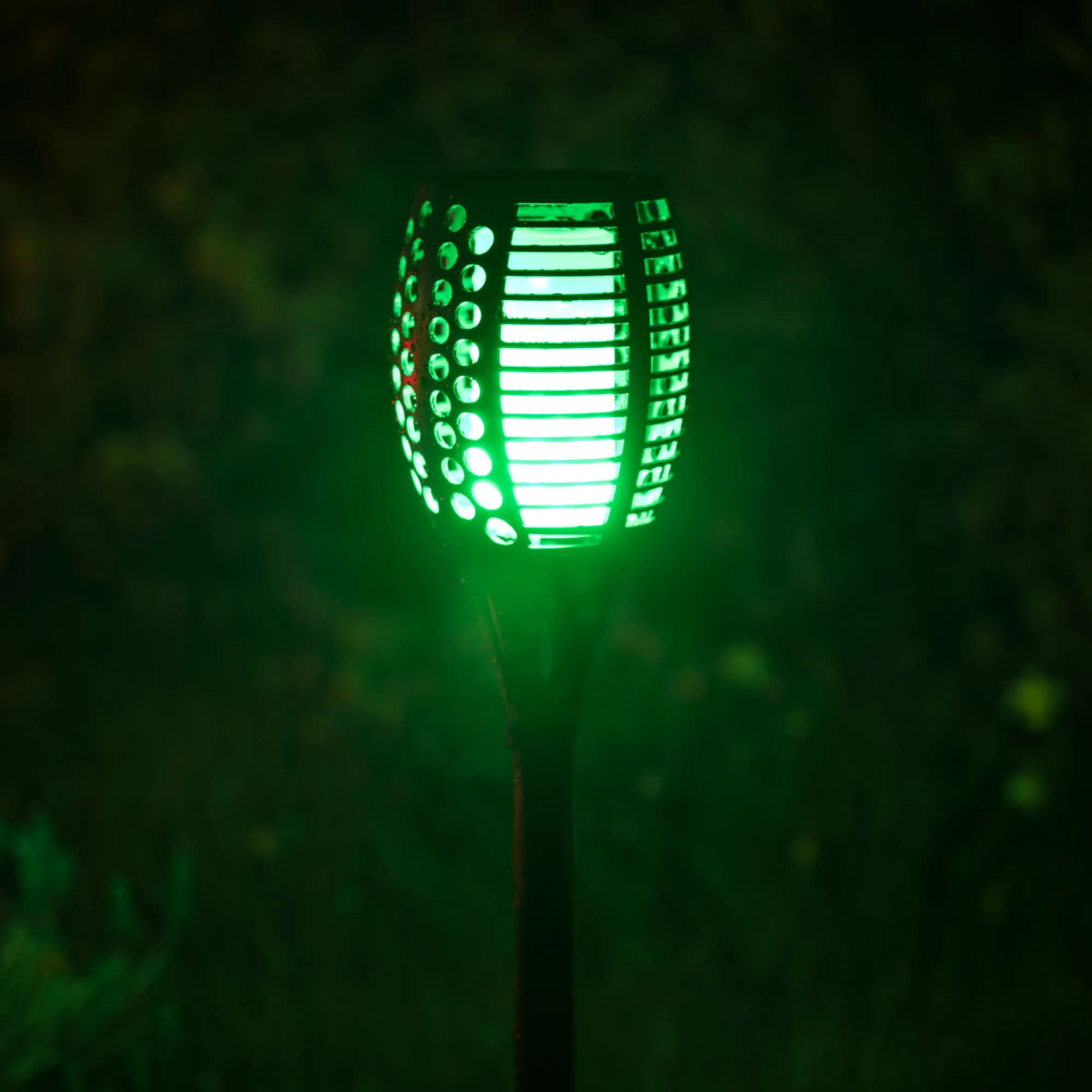 Moreland Solcelle fakkel 96 LED flerfarvet