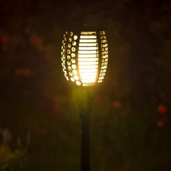 Moreland Solcelle fakkel 96 LED flerfarvet