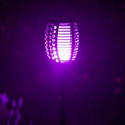 Moreland Solcelle fakkel 96 LED flerfarvet