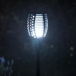 Moreland Solcelle fakkel 96 LED flerfarvet